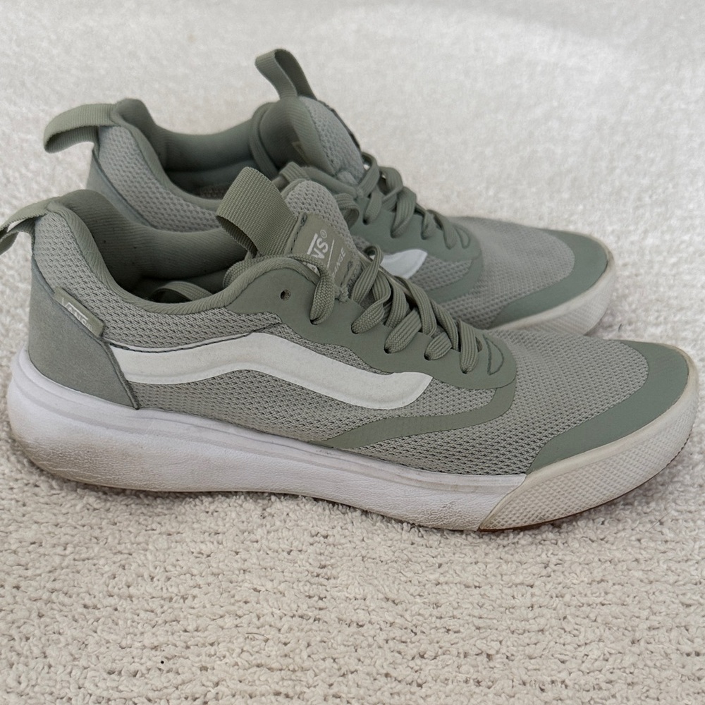 Vans UltraRange Olive Green Sneakers - Picture 3 of 4